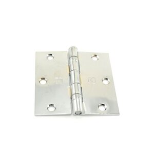 Hager BB1741312 3-1/2" x 3-1/2" Square Corner Ball Bearing Full Mortise Residential Weight Hinge