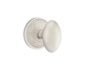 Emtek Egg 81 Brass Classic Passage Knobset