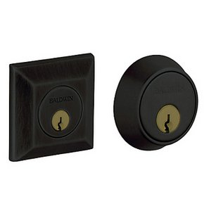 Baldwin 8255 Estate Square Double Cylinder Deadbolt