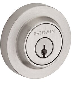 Baldwin DC.CRD.SMT Reserve Contemporary Round Double Cylinder Deadbolt with SmartKey Cylinder