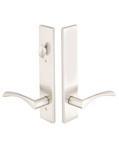 Emtek 14A3 Modern Brass 11 Inch Non-Keyed Thumbturn Inside Multi Point Lock Trim