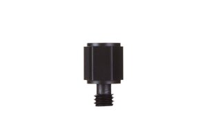 Emtek 97265 Solid Brass Faceted Tip Hinge Finial for 3-1/2 Inch x 3-1/2 Inch Solid Brass Heavy Duty or Ball Bearing Hinges