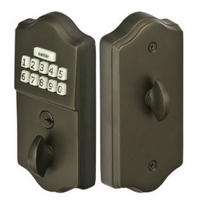 Emtek E1000 Classic Brass Electronic Keypad Deadbolt