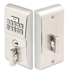 Emtek E1020 Modern Brass Electronic Keypad Deadbolt