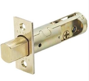 Emtek EMDBL238S Deadbolt Latch with 2-3/8 Inch Backset and Square Corners