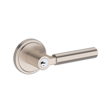 Baldwin EN.LKF.SRR.SMC Reserve Lake Forest Keyed Entry Leverset with Stepped Round Rosette SmartKey C Keyway