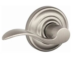 Schlage F40ACC/AND Accent Privacy Leverset with Andover Decorative Rosette