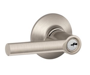 Schlage F51BRW Broadway Keyed Entry Leverset