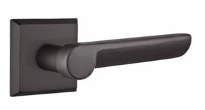Emtek Aurora 7111 Passage Leverset with #6 Bronze Rosette for Right Handed Doors