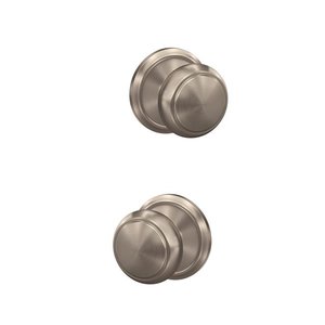 Schlage Custom FC21AND/ALD Andover Passage/Privacy Knobset with Alden Decorative Rosette