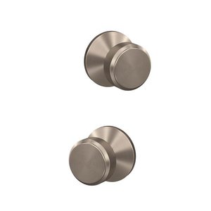 Schlage Custom FC21BWE/KIN Bowery Passage/Privacy Knobset with Kinsler Decorative Rosette