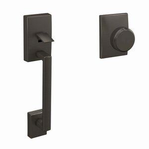 Schlage Custom FC285 CEN/BWExCEN Century Lower Handleset with Bowery Knob &amp; Century Rosette