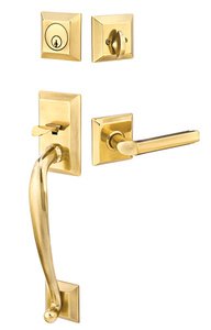 Emtek 4413 Franklin Sectional Single Cylinder Handleset