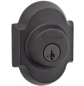 Kwikset 985AUD SMT Austin Double Cylinder Arched Deadbolt with SmartKey