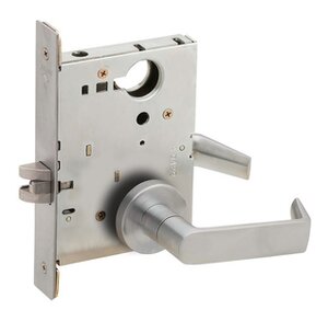 Schlage L9010 06B Passage Latch Mortise Lock with 06 Lever and B Rose