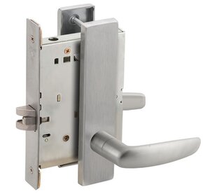 Schlage L9010 07L Passage Latch Mortise Lock with 07 Lever and L Escutcheon