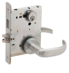 Schlage L9456P 17A Corridor Mortise Lock with 17 Lever and A Rose