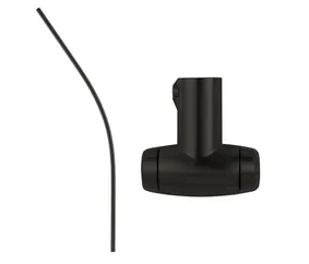 GEO SRC5F 5 Foot Curved Shower Rod with Flange