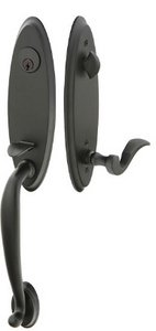 Emtek 4421 Marietta One Piece Double Cylinder Handleset