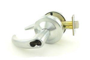 Schlage ND70JD-OME Omega Classroom Door Lever Set without Full Size Interchangeable Core