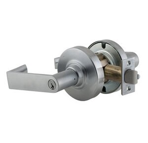 Schlage ND80PDEL/EU-RHO RX Rhodes Storeroom Electrically Locked/Unlocked Door Lever Set with RX Switch