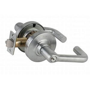 Schlage ALX50P-TLR Tubular Entrance/Office Keyed Entry Door Lever Set
