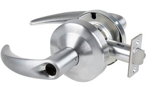 Schlage ND60LD-OME Omega Vestibule Door Lever Set Less Standard Cylinders