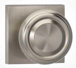 Omnia 565SQSD Single Dummy Knob with Square Rosette From the Prodigy Collection