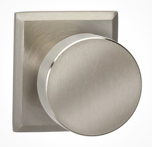 Omnia 935RTPR Privacy Knobset with Rectangular Rosette From the Prodigy Collection