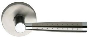 Omnia 19PR Stainless Steel Privacy Leverset