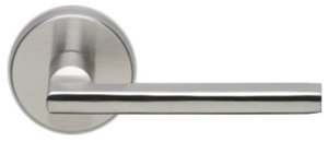 Omnia 43PA Stainless Steel Passage Leverset