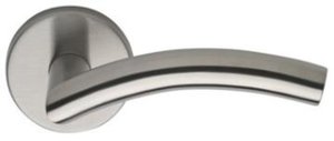 Omnia 45PA Stainless Steel Passage Leverset