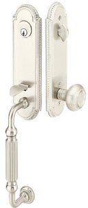 Emtek 4321 Orleans One Piece Double Cylinder Handleset