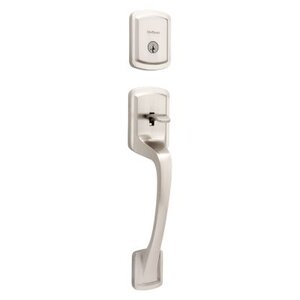 Kwikset 818PGH SMT Prague Single Cylinder Sectional Handleset