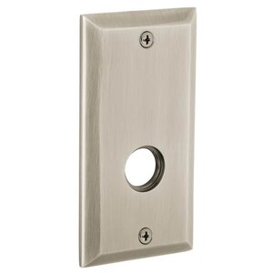 Baldwin R034.RPV Single Estate Square Rosette for Privacy Function - Right Handed