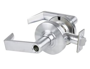 Schlage ALX50L-RHO Rhodes Entrance/Office Keyed Entry Door Lever Set Less Standard Cylinder