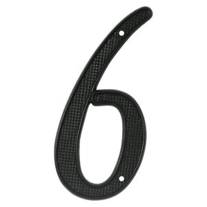 Deltana RNZ46 Zinc 4 Inch House Number