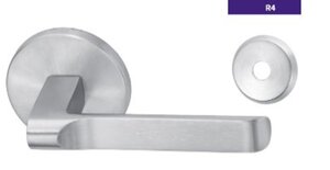 ASSA Abloy Accentra RSR4RL255D Double Dummy Tubular Lock Trim with RS Lever and R4 Rose