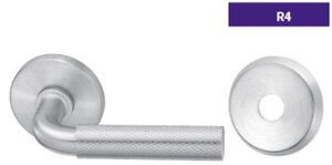 ASSA Abloy Accentra RUR4RL255 Single Dummy Trim Thru bolted with RU Lever and R4 Rose
