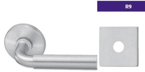 ASSA Abloy Accentra RUR9RL255 Single Dummy Trim Thru bolted with RU Lever and R9 Rose