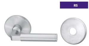 ASSA Abloy Accentra RVR5RL201 Passage Closet Tubular Lock with RV Lever and R5 Rose