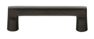 Emtek 86332 Sandcast Bronze Rail Cabinet Pull 3 Inch Center-to-Center