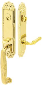 Emtek 4711 Ribbon and Reed One Piece Single Cylinder Handleset