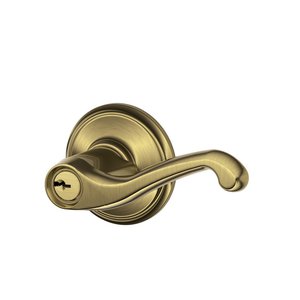 Schlage S51PD-FLA RH Flair Entrance Right Handed Door Lever Set