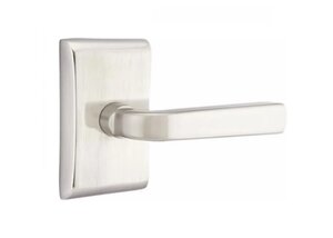 Emtek Sion 5111 Passage Leverset with Neos Rosette for Right Handed Doors