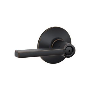Schlage F40LAT Latitude Privacy Leverset