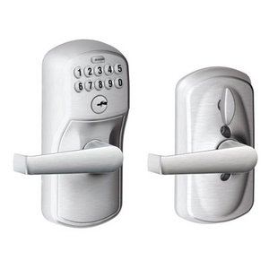 Schlage FE595 PLY 626 ELA Plymouth keypad lever