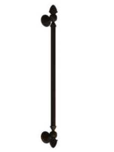Ives Commercial 837224 24" Camelot Steeple Tip Straight Tubular Door Pull with 1" Diameter