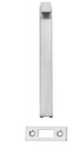 Ives SB1630B 8" Handle Steel Bolt with Mortise Strikes