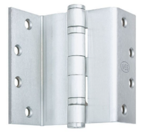 Ives 5BB1BSC412 4-1/2 Inch Five Knuckle Ball Bearing Standard Weight Steel Swing Clear Beveled Edge Hinge